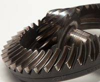Burned Ring & Pinion Gear Set