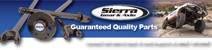 Sierra Gear Quality Parts