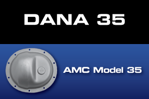 Dana 35 AMC Model 35 Differential Parts