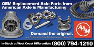 Parts for AAM Axles