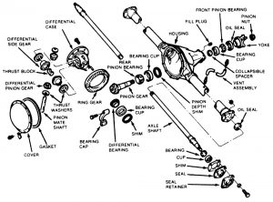 AMC Model 20 Differential Parts | West Coast Differentials