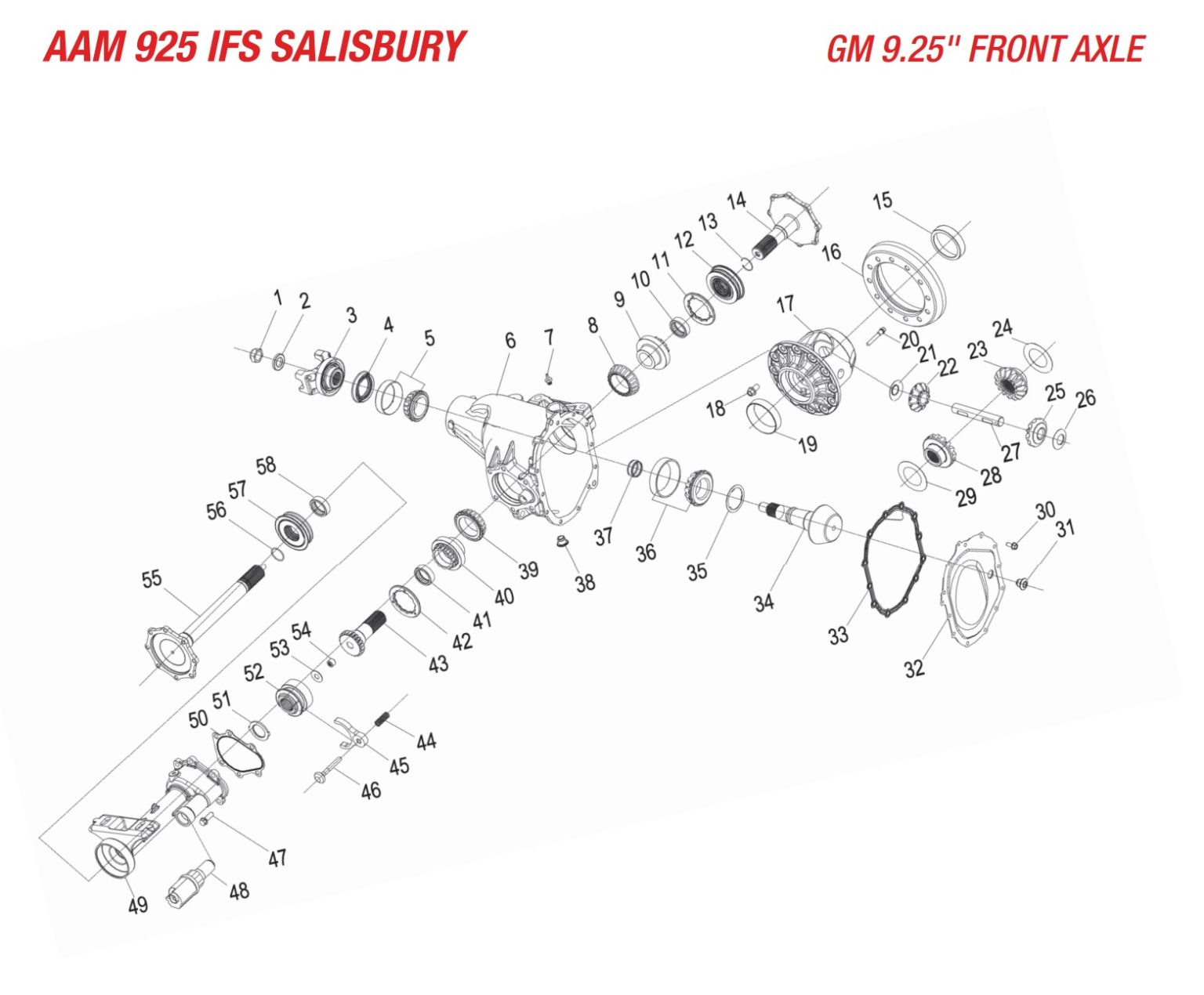 Gm 9.25 Ifs Differential
