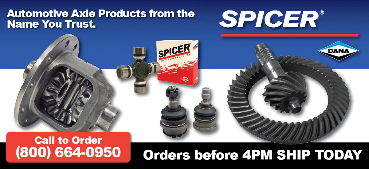 Dana Spicer Parts Dealer - Parts for Dana 30, Dana 44, Dana 50, Dana 60, Dana 70 and Advantek M186, M200, M210 and M220