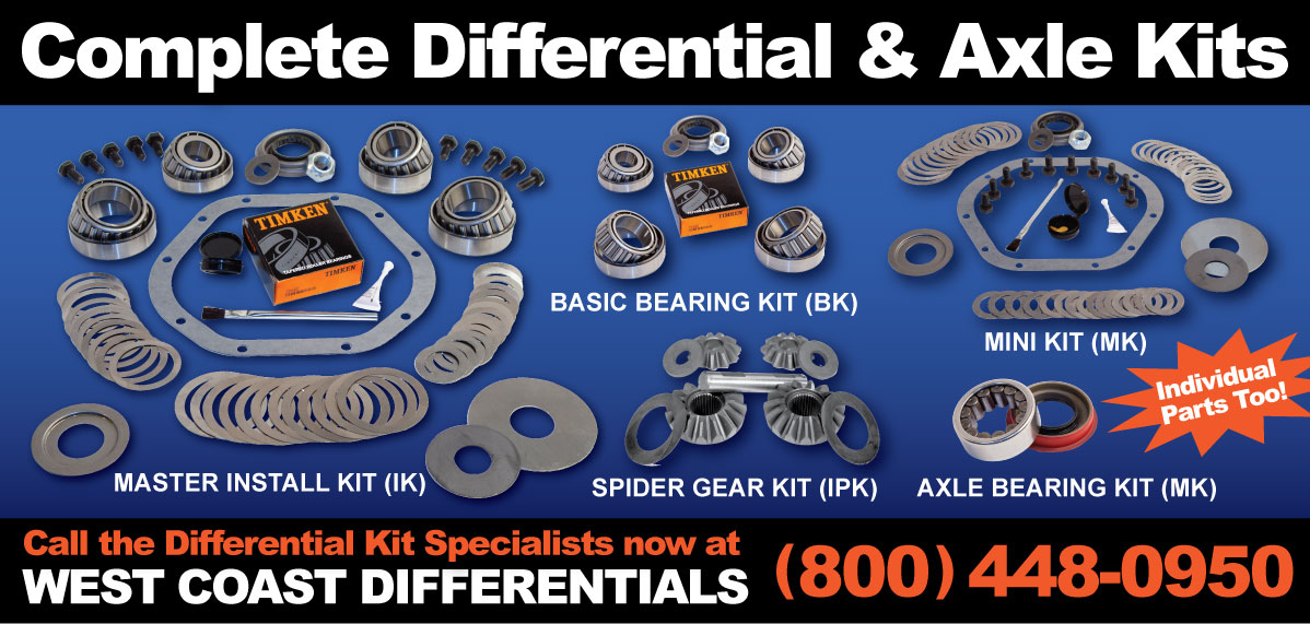 Differential Kit Installation Kit Master Kit Bearing Kit Pinion Kit Mini Kit