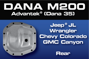 Dana 35 M200 Jeep JL Rear Differential Gear & Axle Parts - Ring & Pinion Gears, Axle Shafts, Locking Differentials, Limited Slip and Spider Gears